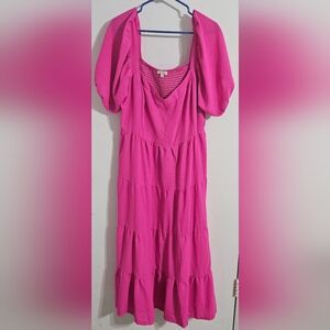 Flying tomato Women's plus dress size 3X pink